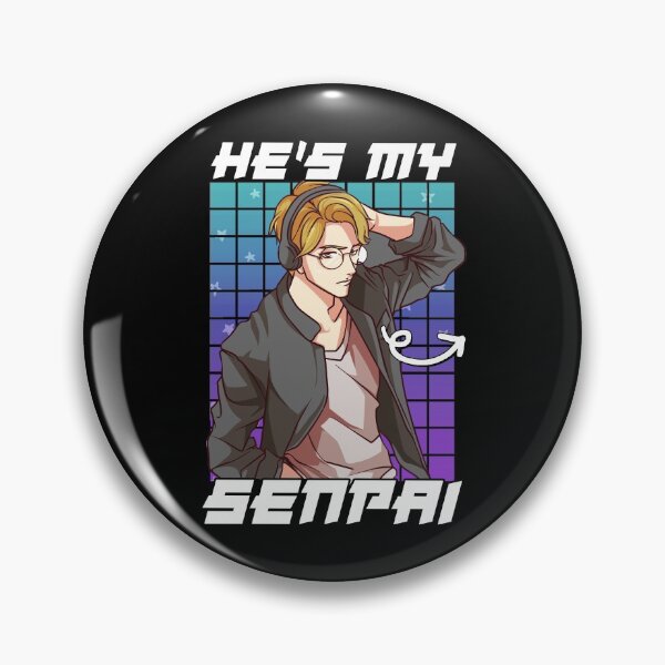 Item preview, He's My Senpai Anime Guy Japanese Kawaii Cosplay designed and sold by perfectpresents.