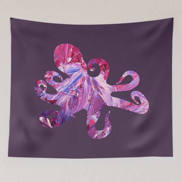 Item preview, Pink Octopus designed and sold by blue-jay-art.