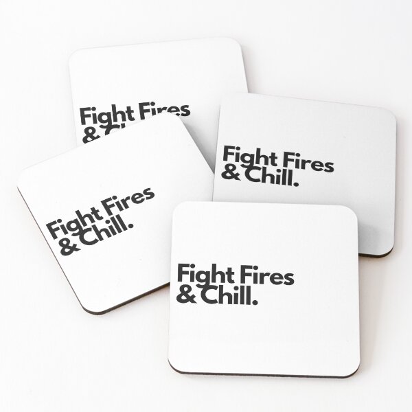 Item preview, Fight Fires & Chill designed and sold by Artsy AF.
