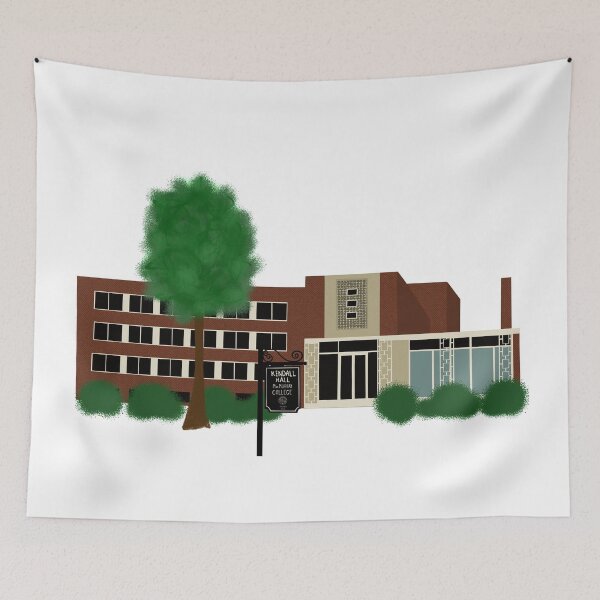 Item preview, Kendall Hall Dorm MacMurray College  designed and sold by jenbucheli.