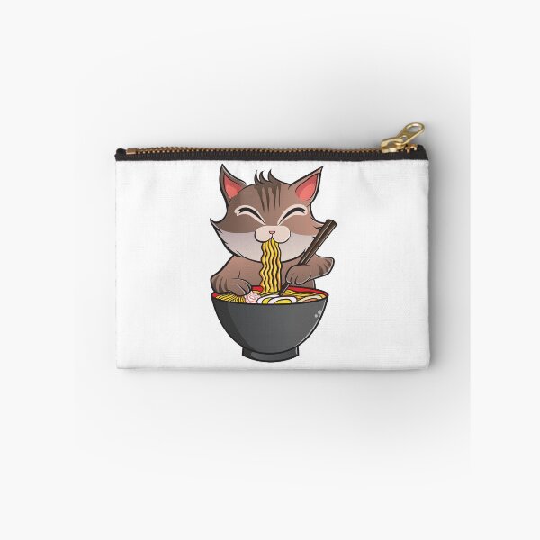 Item preview, Cute & Funny Anime Kitty Ramen Kawaii Cat designed and sold by perfectpresents.