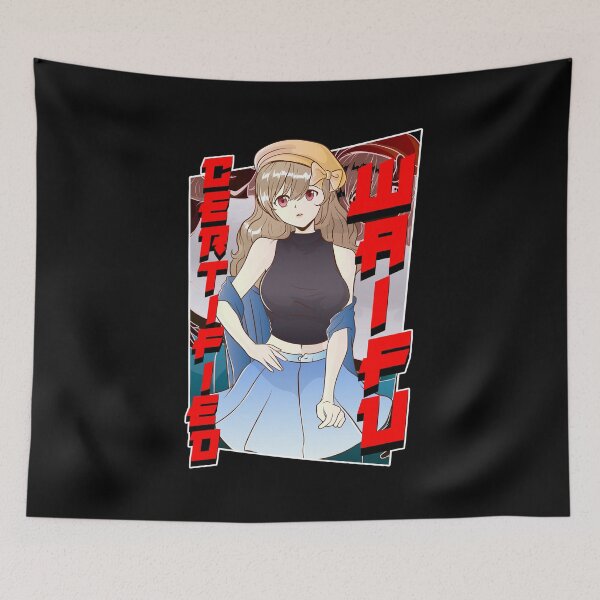 Item preview, Cute Certified Waifu Anime Girl designed and sold by perfectpresents.