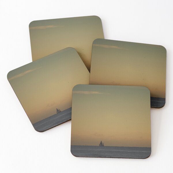 Item preview, Sailboat at Sea During Sunset designed and sold by drgriffin.