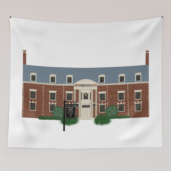 Item preview, Rutledge Hall Dorm MacMurray College  designed and sold by jenbucheli.