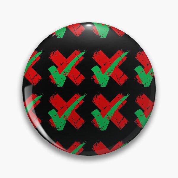 Artikelvorschau, Maybe Tick and Cross entworfen und verkauft von piedaydesigns.