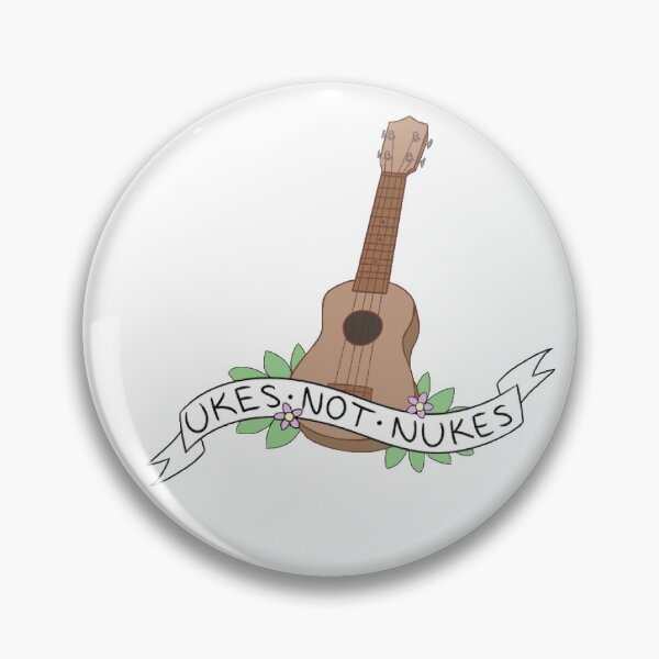 Item preview, Ukes Not Nukes designed and sold by Dankashire.