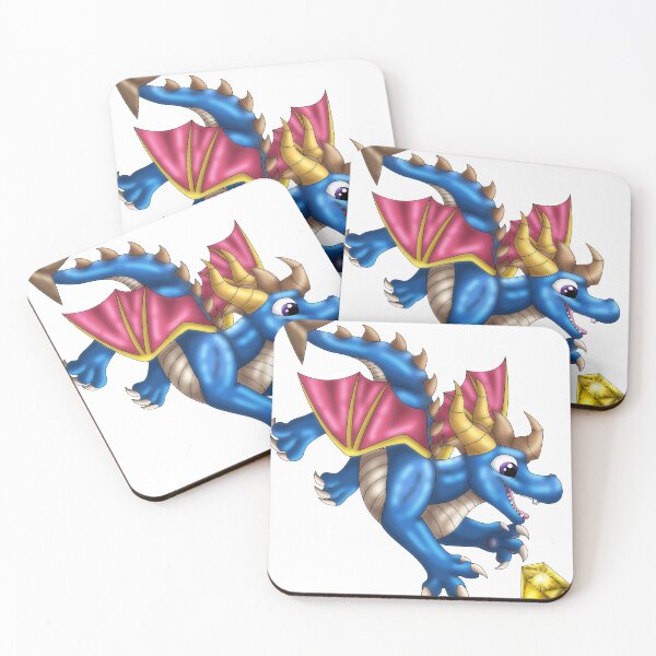 Item preview, GemBab: Flame (Blue) designed and sold by spyroid101.