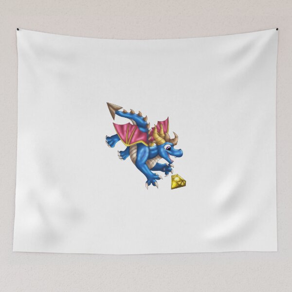 Item preview, GemBab: Flame (Blue) designed and sold by spyroid101.