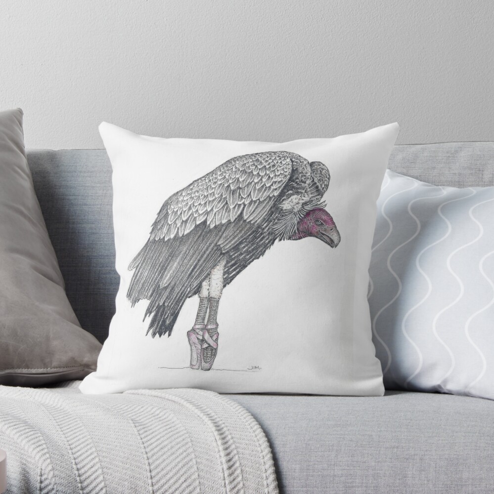 Item preview, Throw Pillow designed and sold by JimsBirds.