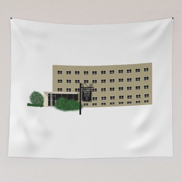 Item preview, Old Norris Hospital MacMurray College  designed and sold by jenbucheli.