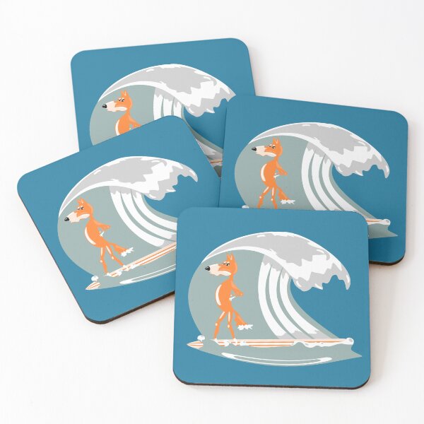 Item preview, Fox Surfing designed and sold by piedaydesigns.