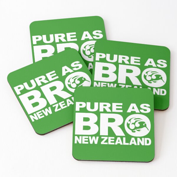Item preview, Pure as BRO New Zealand Kiwi designed and sold by piedaydesigns.