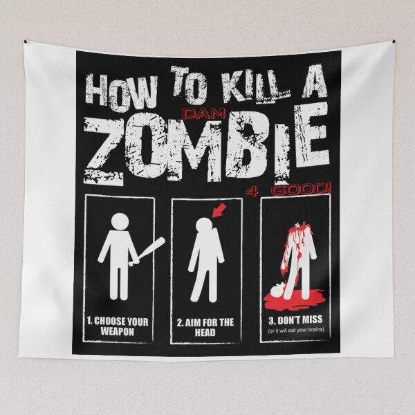 Item preview, HOW TO KILL A ZOMBIE! designed and sold by gadgetworld.