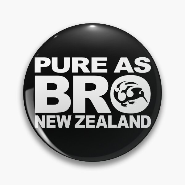 Item preview, Pure as BRO New Zealand Kiwi designed and sold by piedaydesigns.