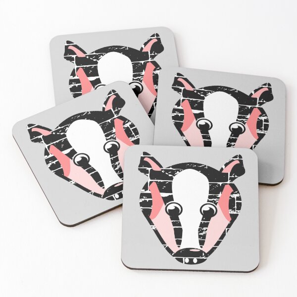 Item preview, Cute Badger Face designed and sold by piedaydesigns.