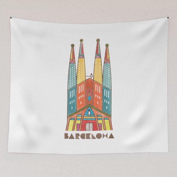 Item preview, Barcelona designed and sold by bubbliciousart.