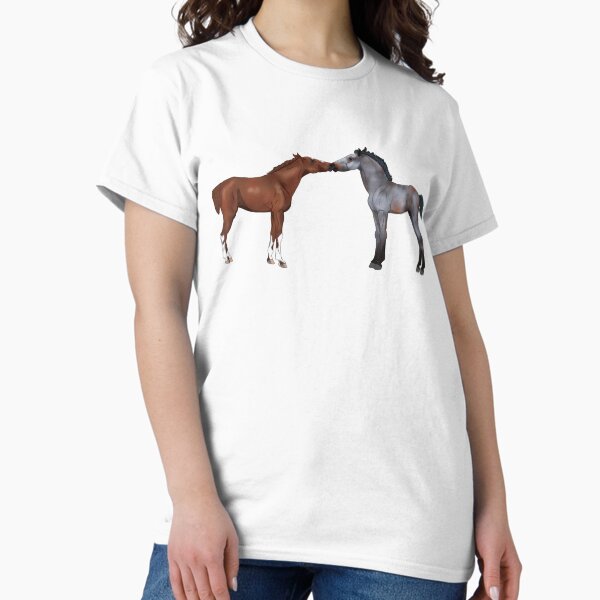 Item preview, First Love Foals 1: Châtaigne foncé et rouan bai designed and sold by LuxeHurricane.