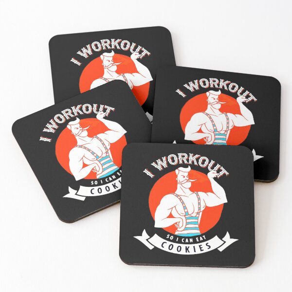 Item preview, I workout because... designed and sold by Espinoza Creative.