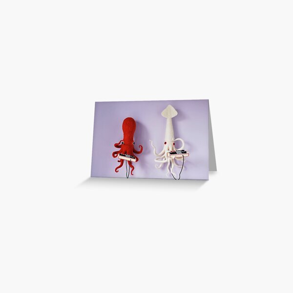 Item preview, Octopus vs Squid designed and sold by Hiné Mizushima.