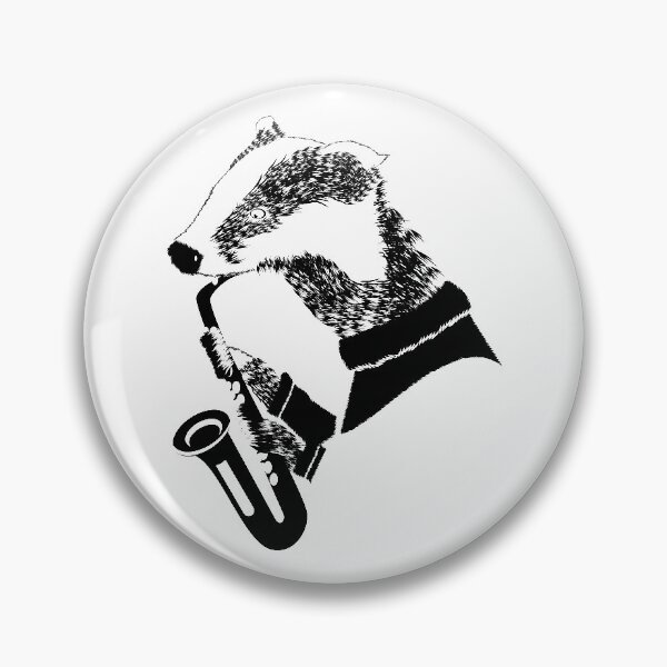 Item preview, Badger Saxophone designed and sold by piedaydesigns.