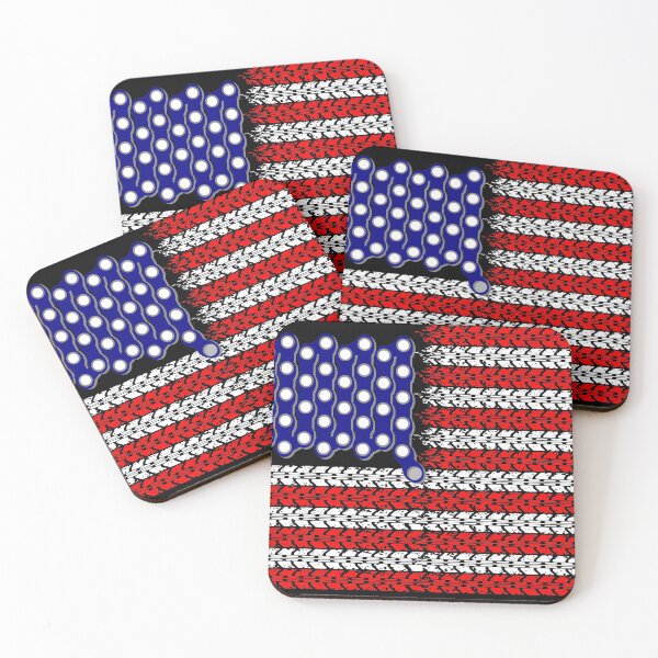Item preview, Bike USA Flag designed and sold by piedaydesigns.