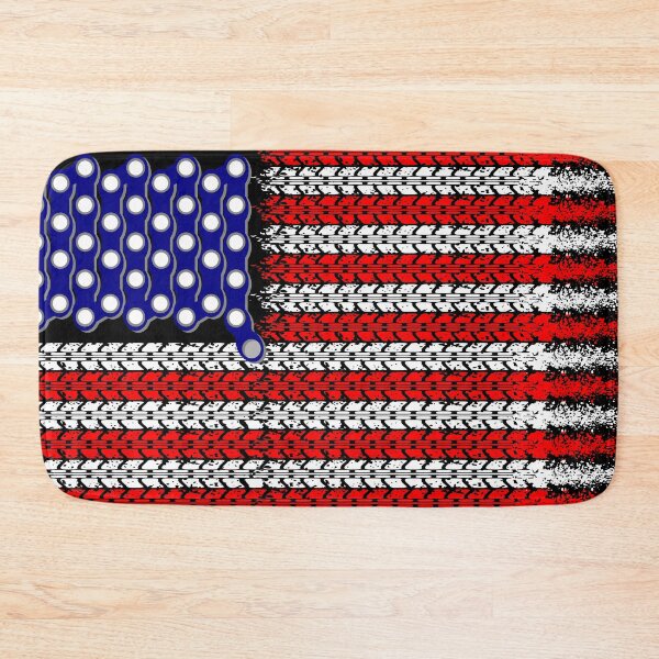 Item preview, Bike USA Flag designed and sold by piedaydesigns.