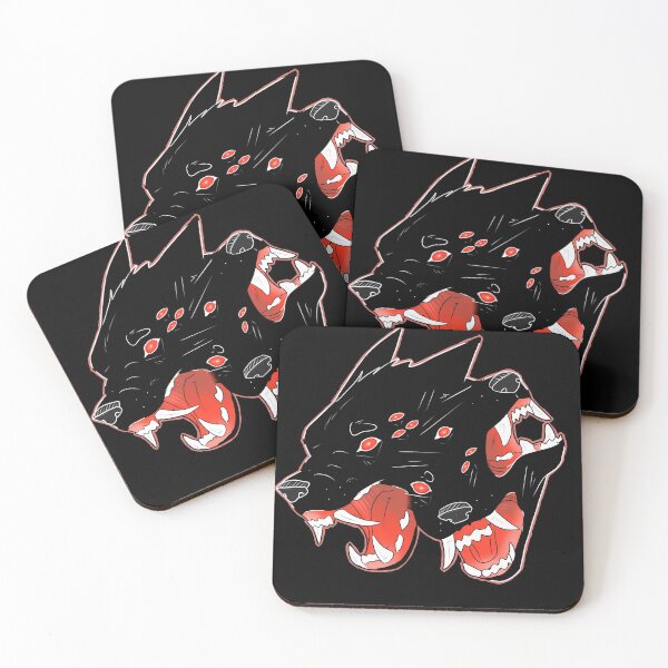 Item preview, wolves (red) designed and sold by SweetPrinceArts.