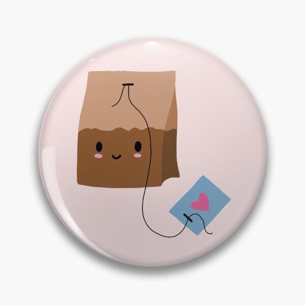 Item preview, Cute Teabag with Heart Tag designed and sold by Elaine Carter.