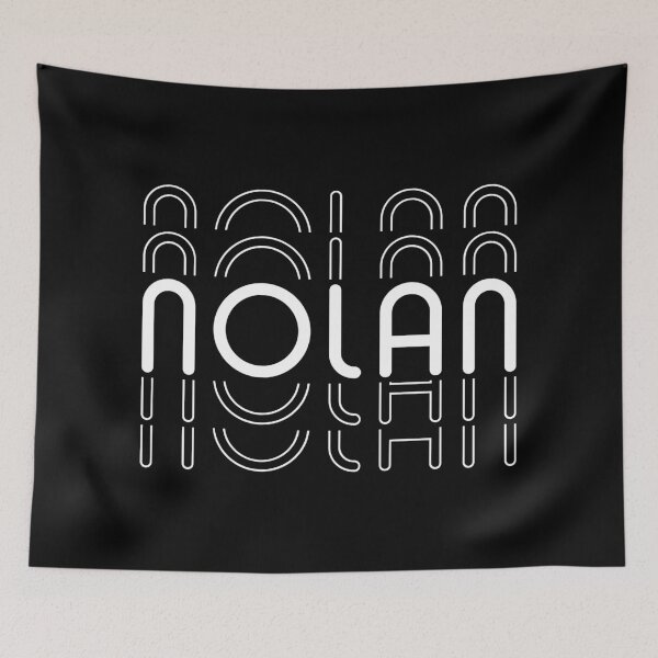 Item preview, Name Nolan in Black and White Style designed and sold by Time-is-Money.