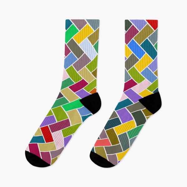 Item preview, Colourful Mosaic Repeating Pattern designed and sold by piedaydesigns.
