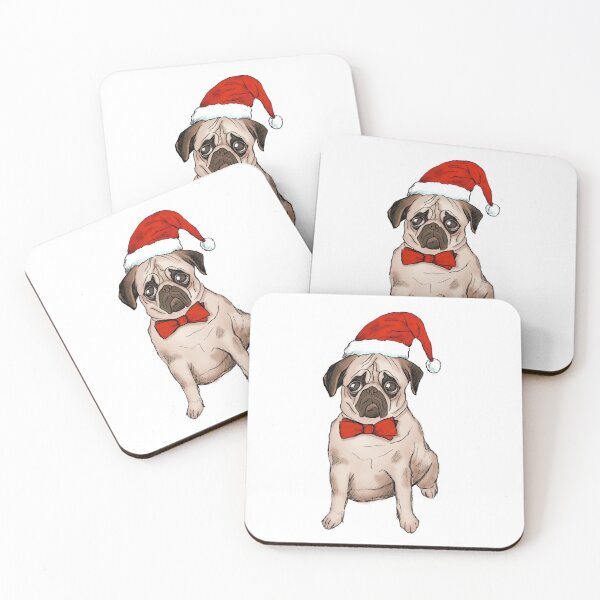 Item preview, Christmas Pug designed and sold by drydenroesch.