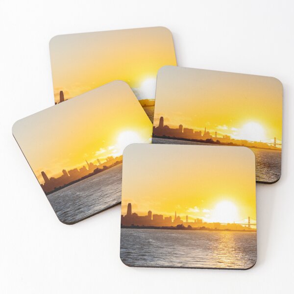 Item preview, Sunset Over San Francisco designed and sold by scenicpath.