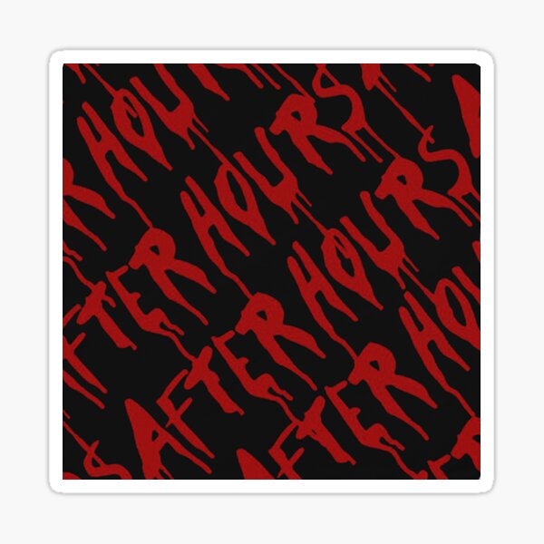 After Hours Sticker Sticker
