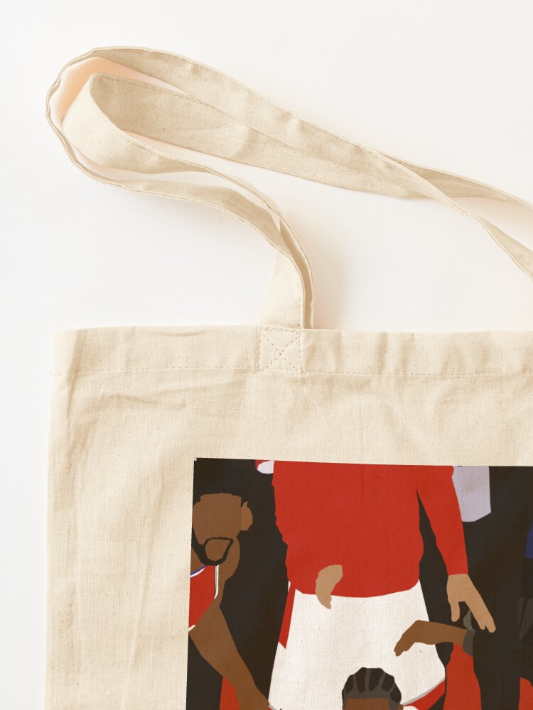 Alternate view of Kawhi Leonard Game Winner Celebration Tote Bag
