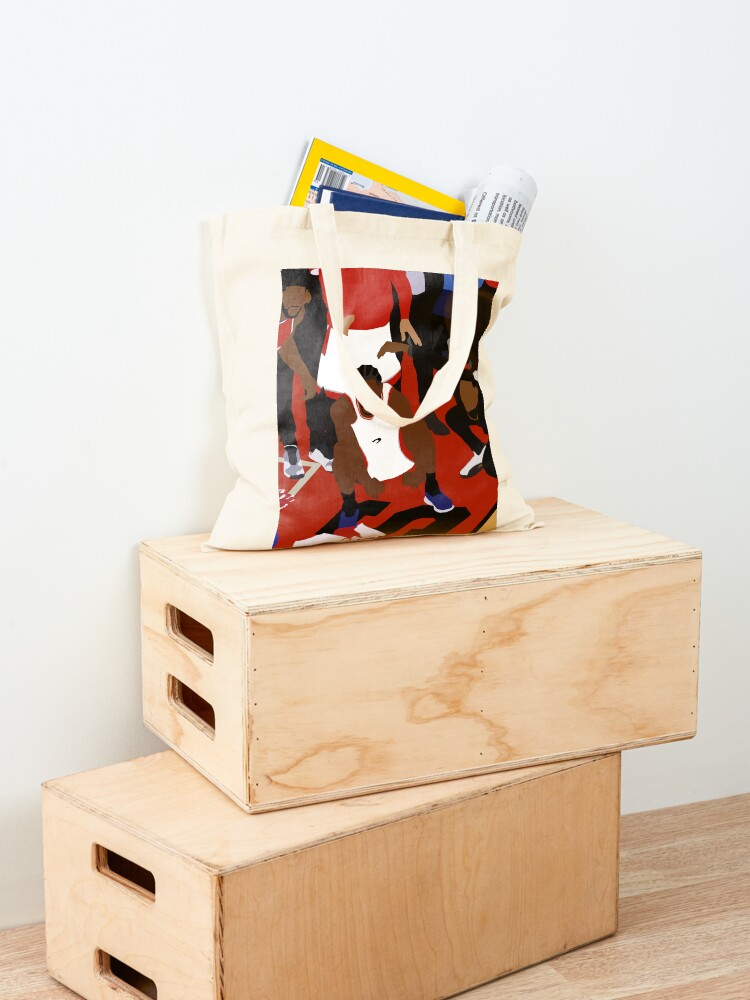 Alternate view of Kawhi Leonard Game Winner Celebration Tote Bag