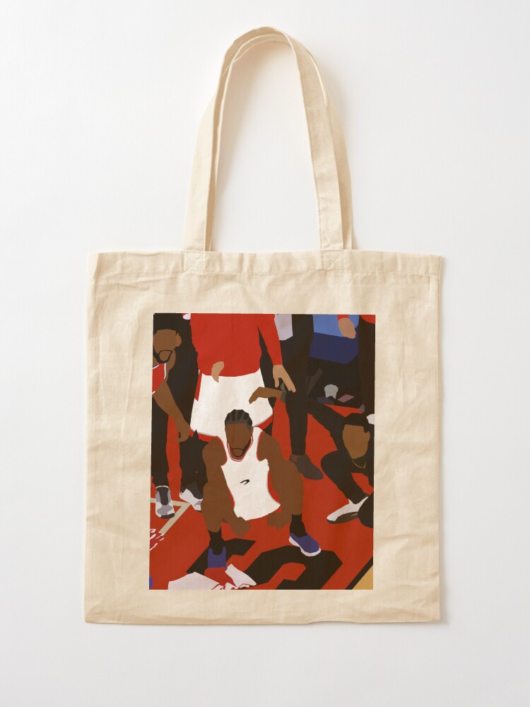 Alternate view of Kawhi Leonard Game Winner Celebration Tote Bag