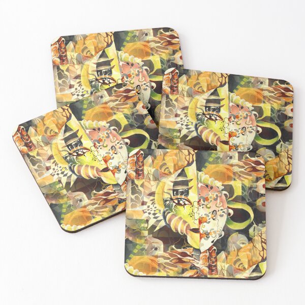 Item preview, Italian Vintage Venetian Masque in Watercolor designed and sold by Nisuris.