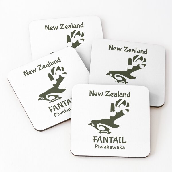 Item preview, FANTAIL New Zealand /Aotearoa native bird designed and sold by piedaydesigns.