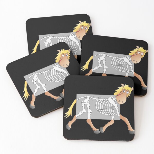 Item preview, Horse Xray cartoon designed and sold by piedaydesigns.