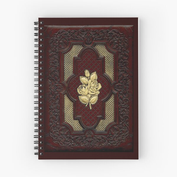 Item preview, Tooled Leather and Ivory Rose Cover designed and sold by Larry Oates.