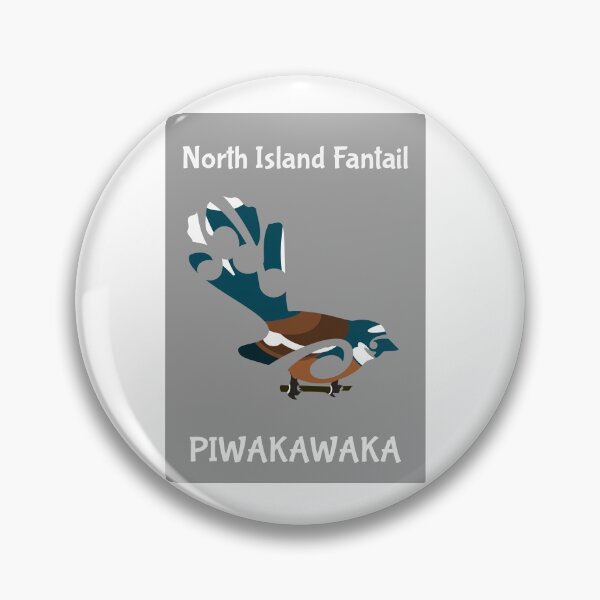 Item preview, Piwakawaka | Fantail | New Zealand bird designed and sold by piedaydesigns.