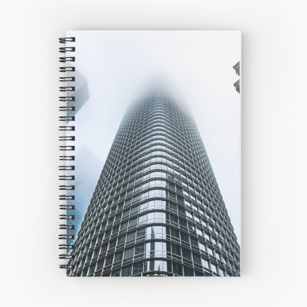 Item preview, San Francisco Salesforce Building Rising into the Fog designed and sold by scenicpath.