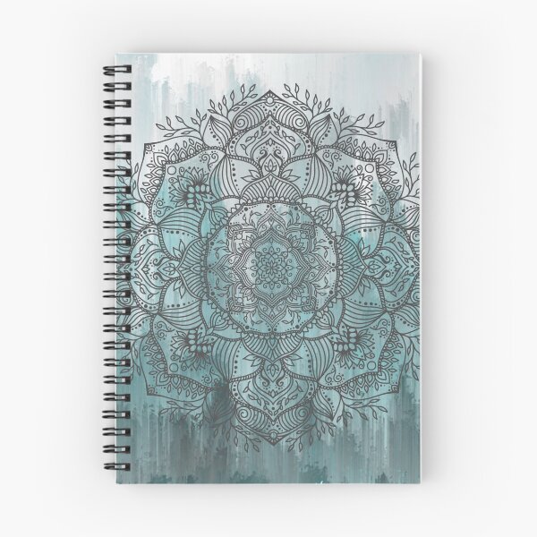 Item preview, Mandala de crecimiento - Resumen azul designed and sold by halconiandesign.