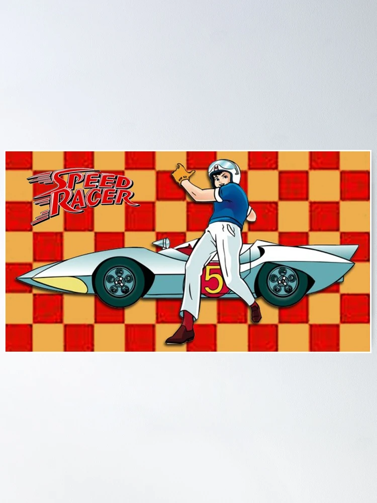 Speed Racer Cartoons' Poster, picture, metal print, paint by TrueBest