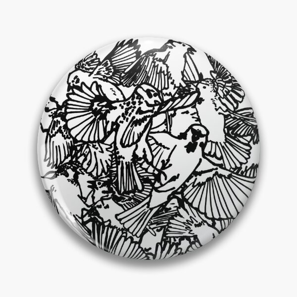 Item preview, Bird Frenzy designed and sold by CAFFEINE-PATCH.