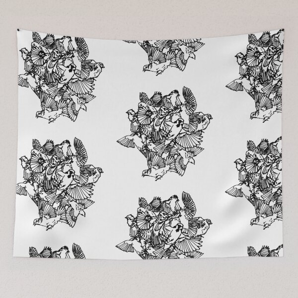 Item preview, Bird Frenzy designed and sold by CAFFEINE-PATCH.