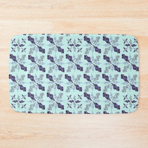 Item preview, Mint Navy pattern  designed and sold by Lois Gardiner.