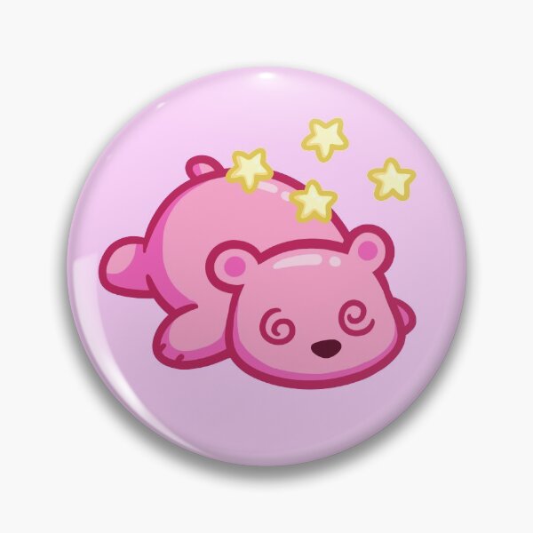 Item preview, Confused Pink Bear designed and sold by vanillaroseart.