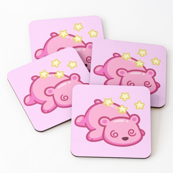 Item preview, Confused Pink Bear designed and sold by vanillaroseart.