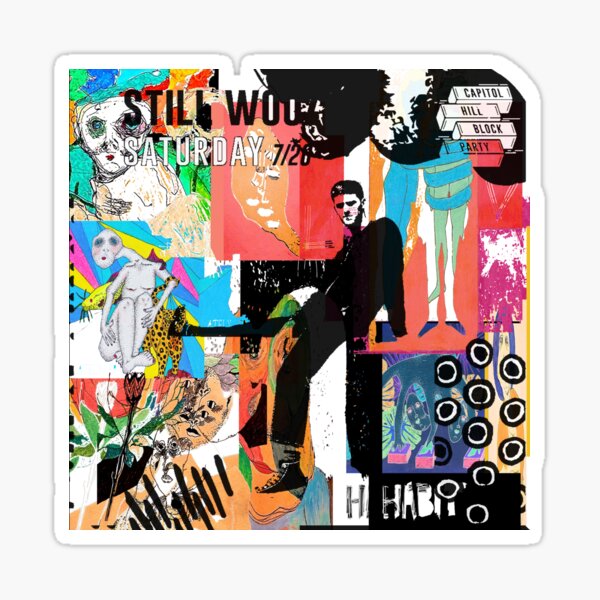 Still Woozy Album Art Sticker